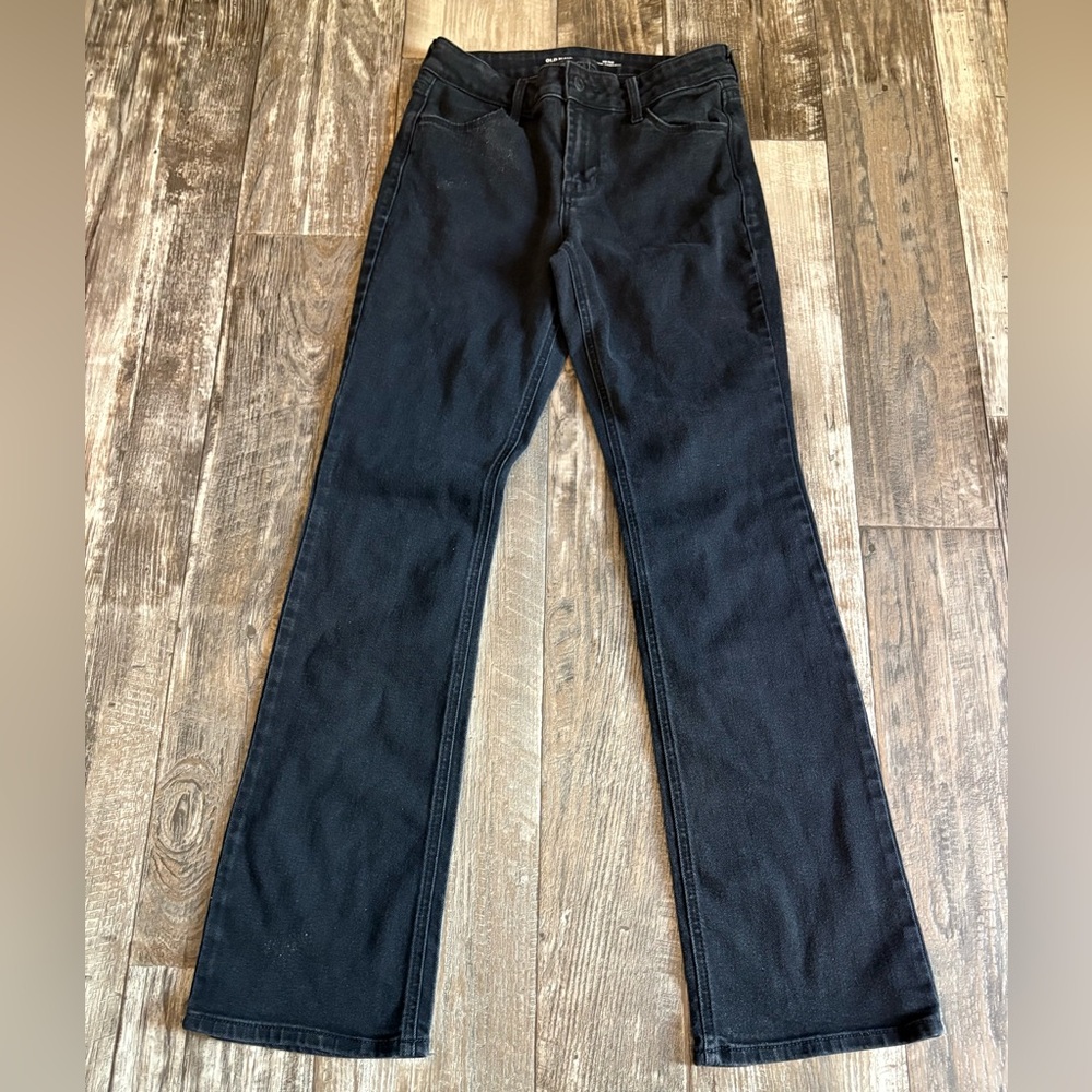Old Navy Women's Boot Cut Black Jeans